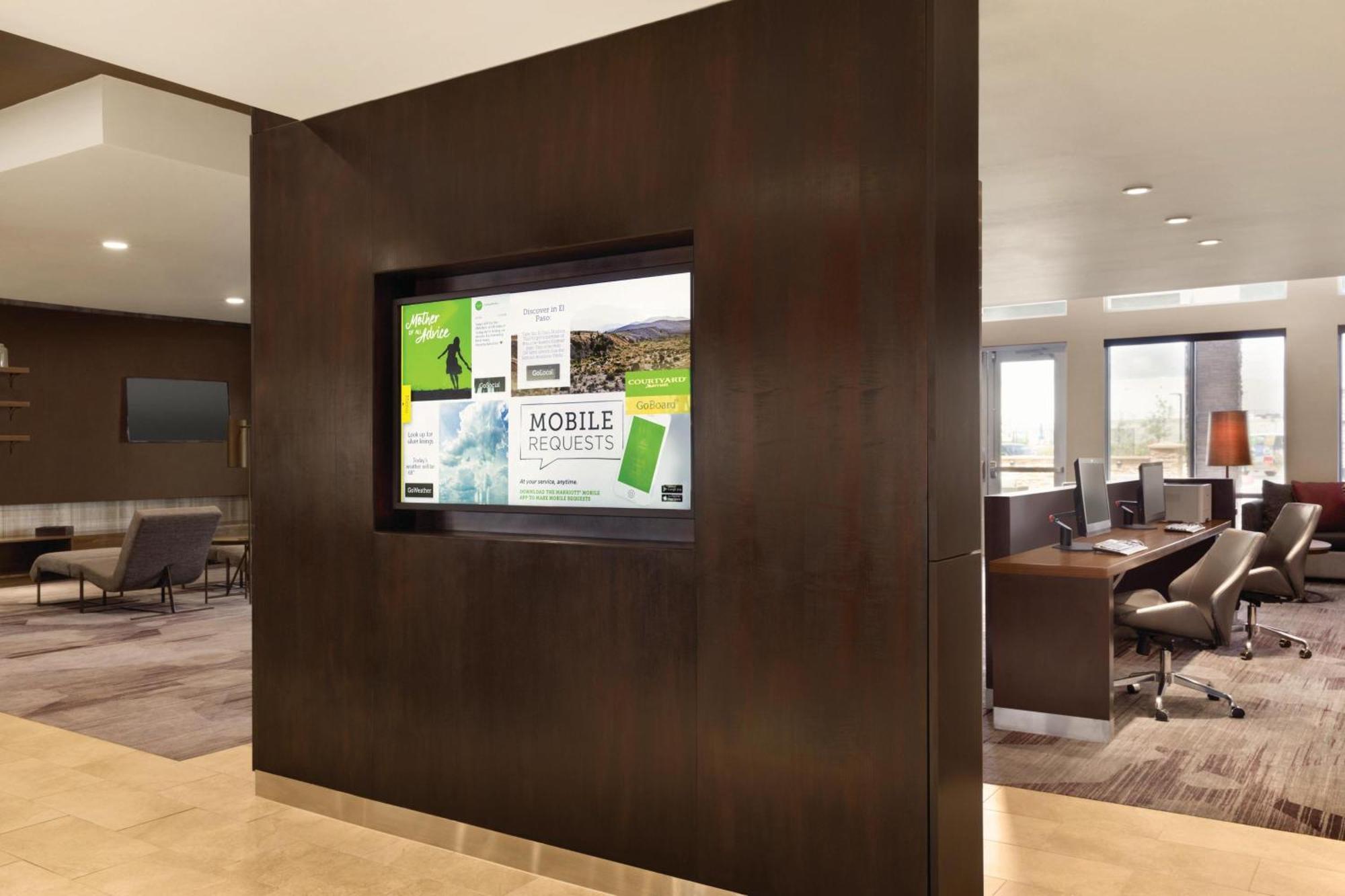 Отель Courtyard By Marriott El Paso East/I-10 Экстерьер фото